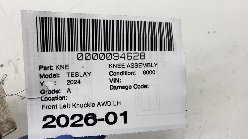 ⭕ 2020-2024 Tesla Model Y Front Left Spindle Knuckle w/ Dust Shield 11