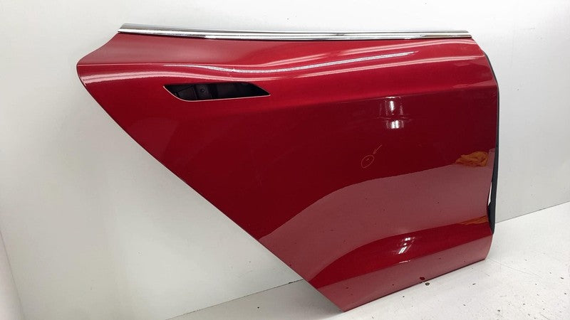 ⭕ 16-20 Model S Rear Passenger Door Shell Panel Right RH Red - PPMR 60