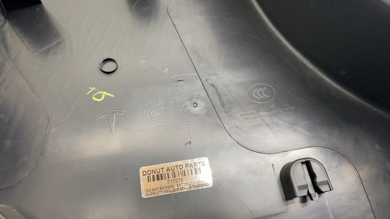 ⭕12-20 Model S Passenger Side B-Pillar Lower Trim Cover Panel Right 10