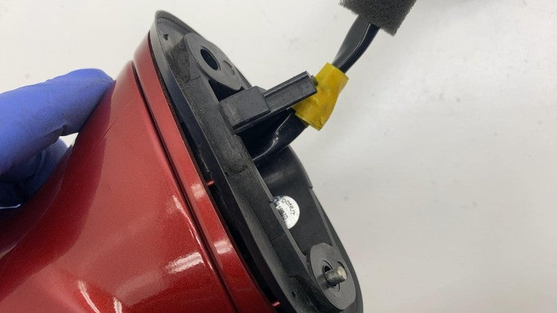 ⭕2006-2015 Mazda MX-5 Miata Front Driver Side Door Rear View Mirror Left Red 41G