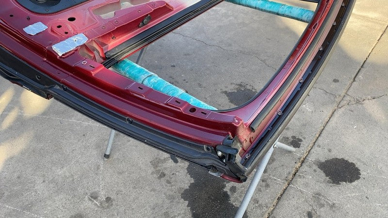 ⭕ 2016-2020 Tesla Model X Rear Driver Side Falcon Door Shell Panel Left Red PPSR