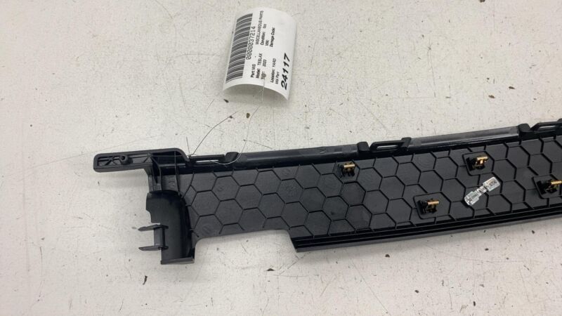 110513200F ⭕ 21-24 Tesla Model X MX Rear Left Side Door Sill Spine Panel Cover 1105132-00-F