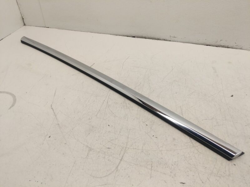 ⭕2012-2015 Tesla Model S Rear Driver Side Door Exterior Chrome Belt Molding Left