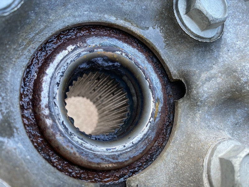 107216000A ⭕ 16-20 Model S X Rear Left Spindle Knuckle Wheel Hub & Dust Shield 1072160-00-A