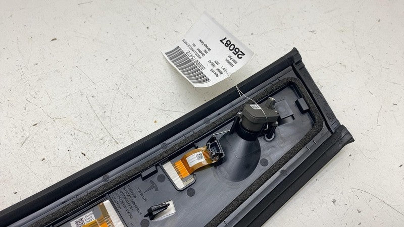177393400B ⭕ 24 25 Model 3 Left B-Pillar Applique Glass Trim Molding w/ Camera 1711762-00-F