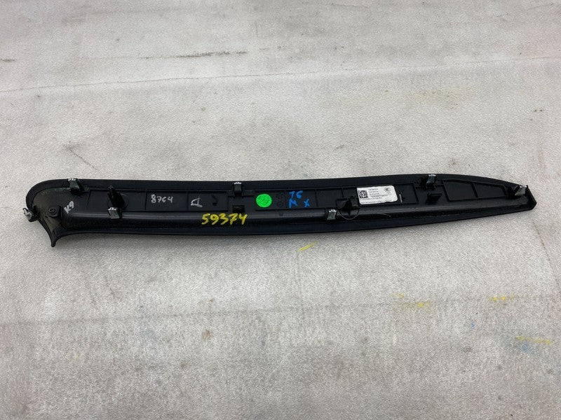 1050286 02 E ⭕ 2016-2025 Tesla Model X Driver Side Sun Visor Bezel Trim Left OEM 1050286-02-E