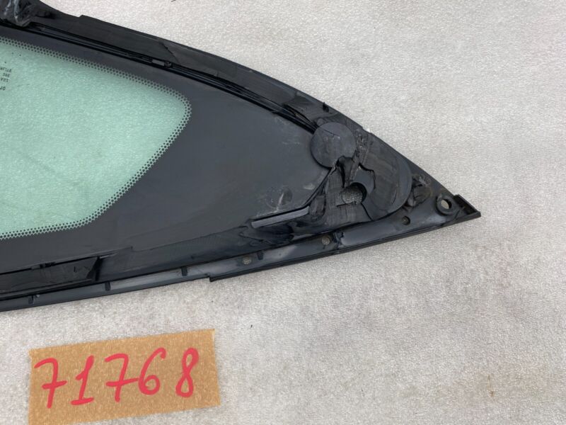 E6 43R-008010 2012-2020 Tesla Model S Rear Driver Side Quarter Fixed Glass Left LH Assembly