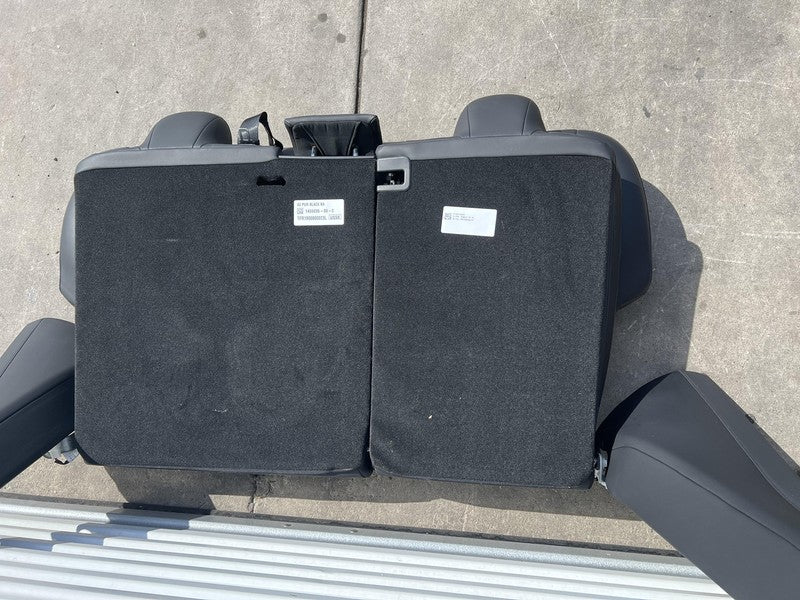 ⭕ 17-23 Model 3 Rear 2nd Row Seat Upper & Lower Cushion + Bolster 1455