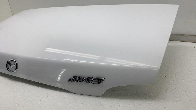 06-14 Mazda MX-5 Miata Tailgate Trunk Lid suit Soft Top Convertible White - 22V