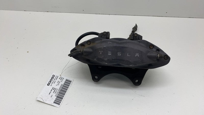 2012-2015 Tesla Model S MS Front Passenger Side Caliper w/ Brake Hose Line Right