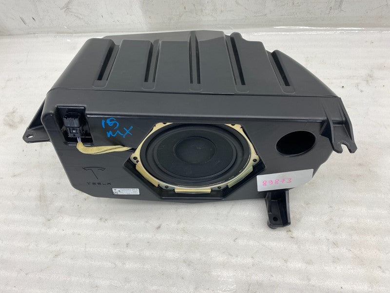 1050085 00 E ⭕ 2016-2020 Tesla Model X Subwoofer Bassbox Audio Speaker Assembly 1050085-00-E
