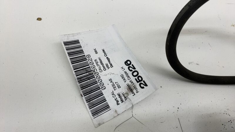 2012-2020 Tesla Model S MS Front Driver Side Caliper w/ Brake Hose Line Left OEM