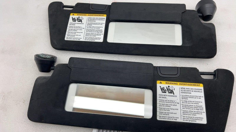 ⭕ 22-24 Lucid Air Grand Touring PAIR Left & Right Sunvisor Alcantara Sun Visor