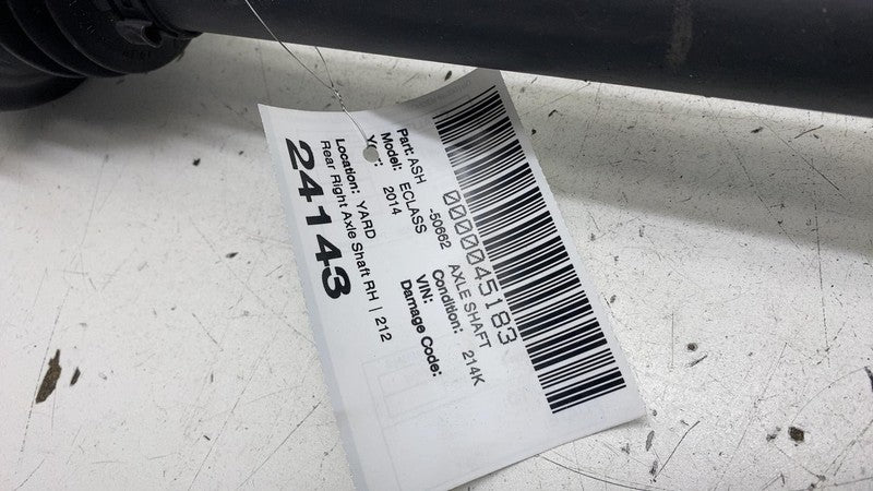 ⭕ 07-18 Mercedes-Benz E350 E400 E-Class Rear Right CV Axle Shaft Halfshaft RWD