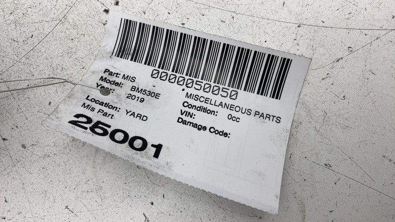 2017-2023 BMW 530e G30 Front Driver Side Windshield Cowl Grill Panel L