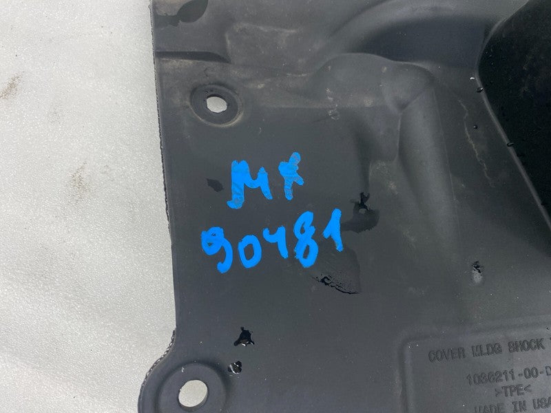 103621100D ⭕2016-2020 Tesla Model X Front Shock Strut Tower Cover Molding Left 1036211-00-D