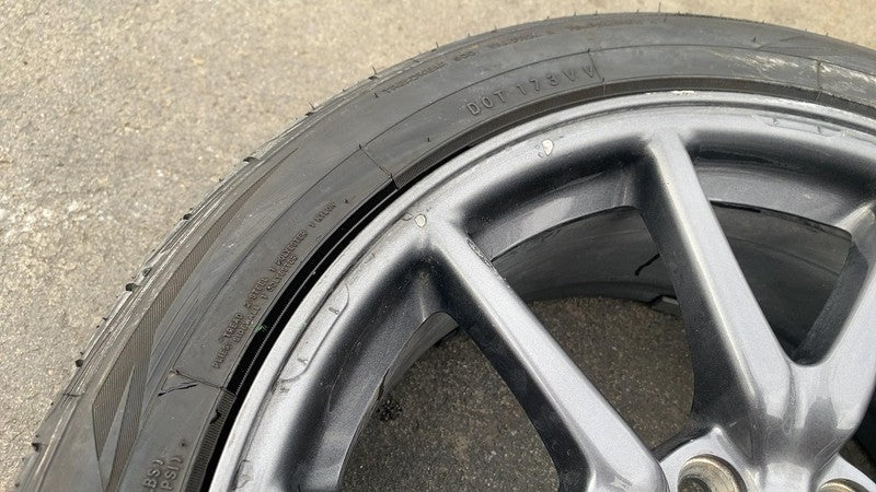 104422100C ⭕ 2017-2020 Tesla Model 3 Wheel Rim 18x8.5J+40MM + Toyo Tire 235/45 1044221-00-C