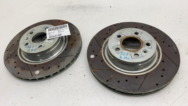 ⭕ 2012-2015 Tesla Model S SET of 2 Front Left & Right Brake Disc Rotor