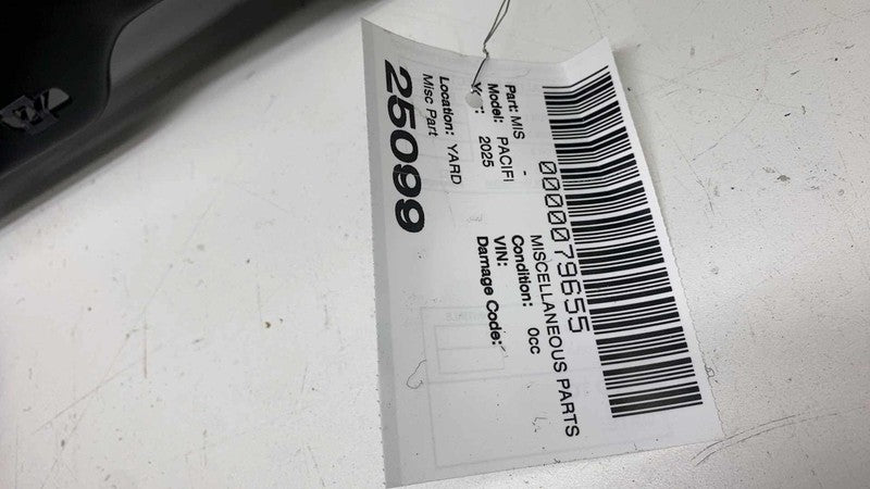 ⭕ 2017-2025 Chrysler Pacifica Rear 2nd Row Floor Load Tray Cover w/ Ca