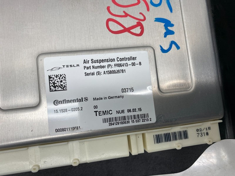 600641300B ⭕ 12-15 Tesla Model S Active Suspension Electronic Module & Bracket 6006413-00-B
