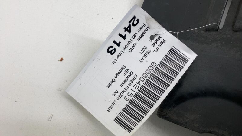1492613 00 C ⭕ 20-24 Tesla Model Y Front Wheel Fender Liner Splash Guard Left 1492613-00-C