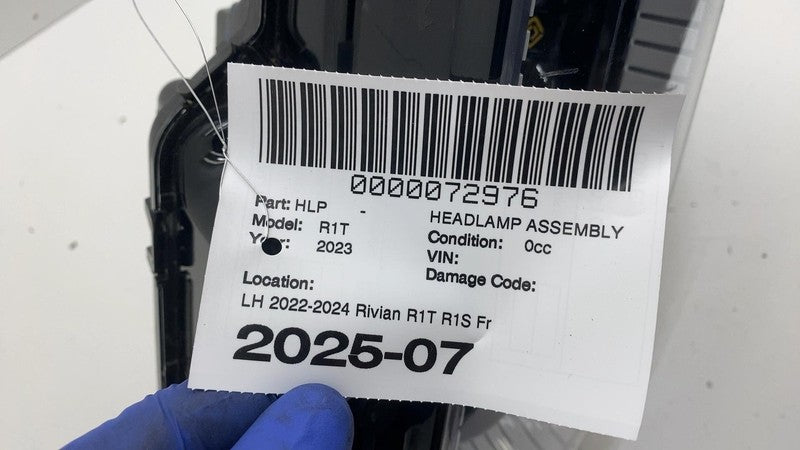 PT00000465P ⭕ 2022-2024 Rivian R1T R1S Front Left Headlight LED Head Lamp OEM PT00000465-P