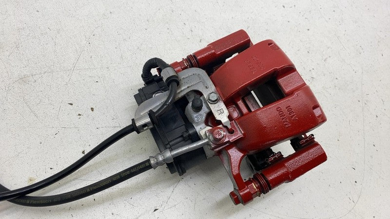 1044624-00-H ⭕ 2017-2023 Tesla Model 3 Rear Right Caliper Red w/ Brake Line Hose 1044624-00-H