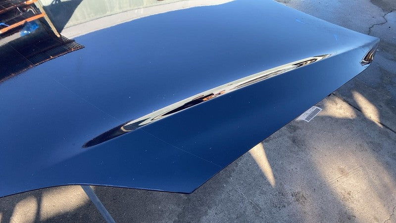2012-2015 Tesla Model S Front Bonnet Hood Shell Panel w/ Insulation Liner - Blue