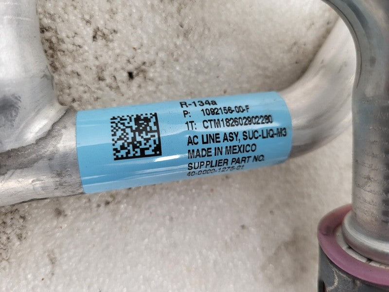 1092156 00 F ⭕ 2017-2022 Tesla Model 3 A/C Hose Line Suction-Liquid Tube Combo 1092156-00-F