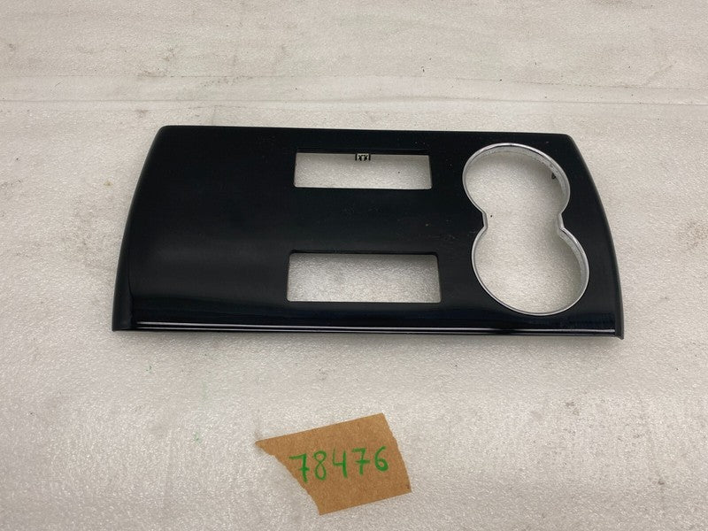 ⭕ 2012-2020 Tesla Model S Center Console Cupholder Decor Trim Cover Piano Black