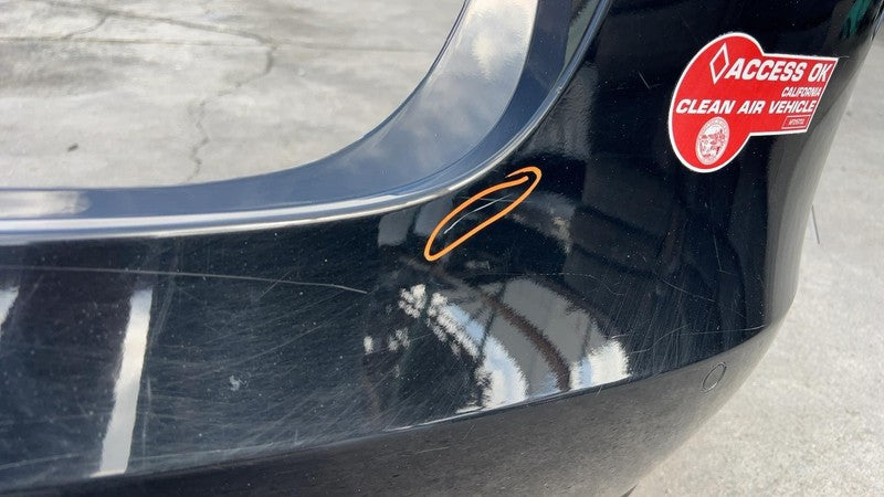 ⭕ 2017-2022 Tesla Model 3 Rear Bumper Cover w/ Park Sensor & Harness Black PBSB