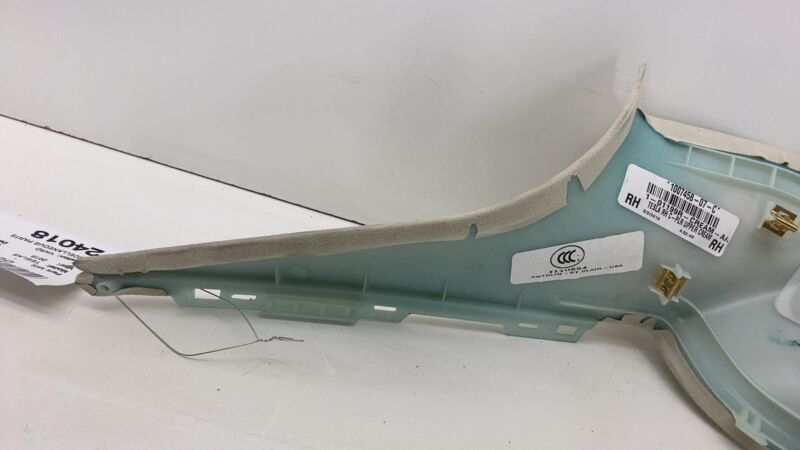 1007458 07 C ⭕12-20 Tesla Model S Passenger Side C-Pillar Trim Cover Upper Right 1007458-07-C