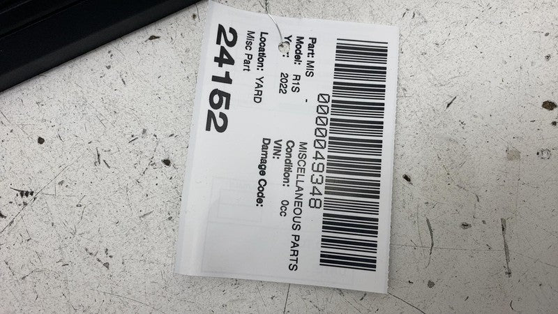 PT00001390 2022-2024 Rivian R1S Front Right or Left Door Sill Scuff Plate PT00001390 OEM