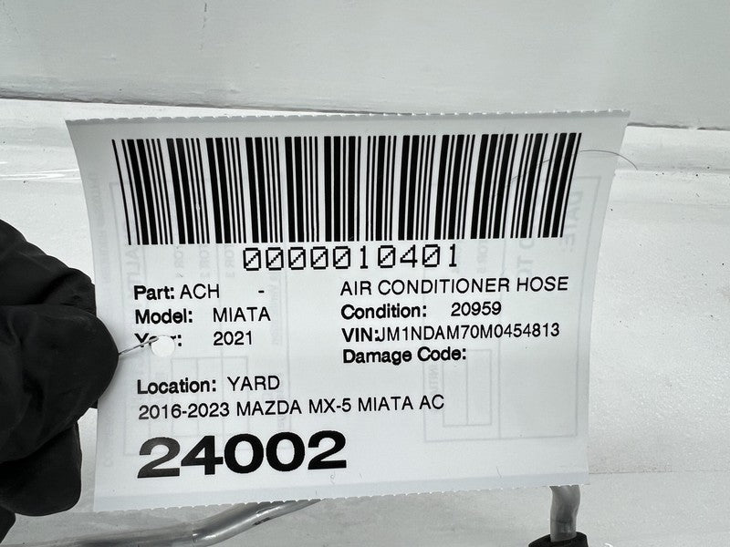 NA9C 61465B 2016-2023 Mazda MX-5 Miata A/C Air Conditioning Pipe Line Tube Hose NA9C-61465B