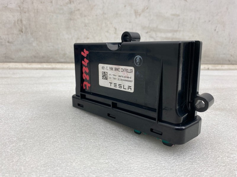 100761800E ⭕ 12-20 Model S X Electronic Parking Brake Controller Module Unit 1007618-00-E