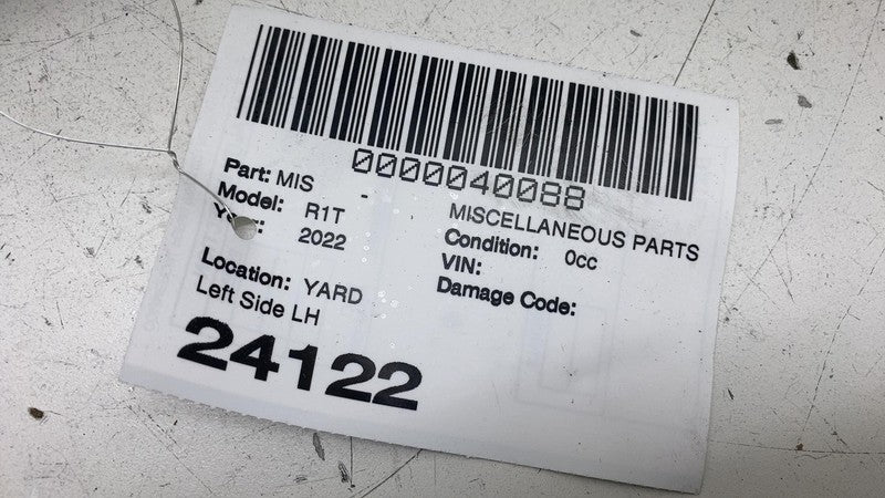 ⭕ 2022-2024 Rivian R1T R1S Front Left Seat Bottom Cover Vent Panel LH