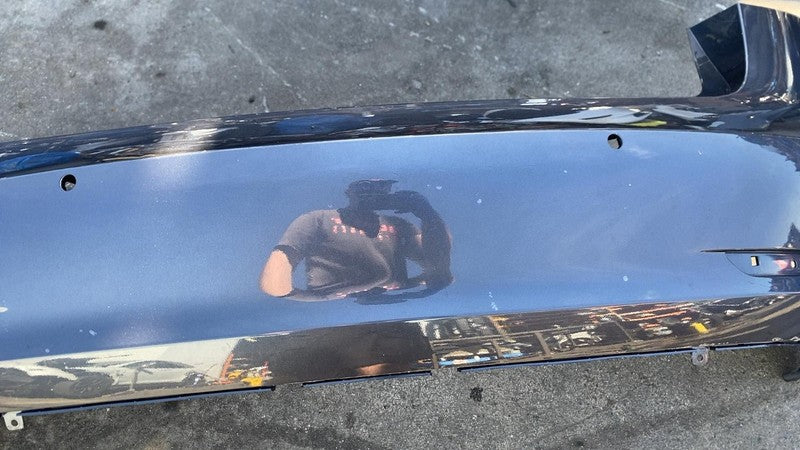 ⭕ 2017-2022 Tesla Model 3 Rear Bumper Fascia Cover w/ Sensor Holes Gra