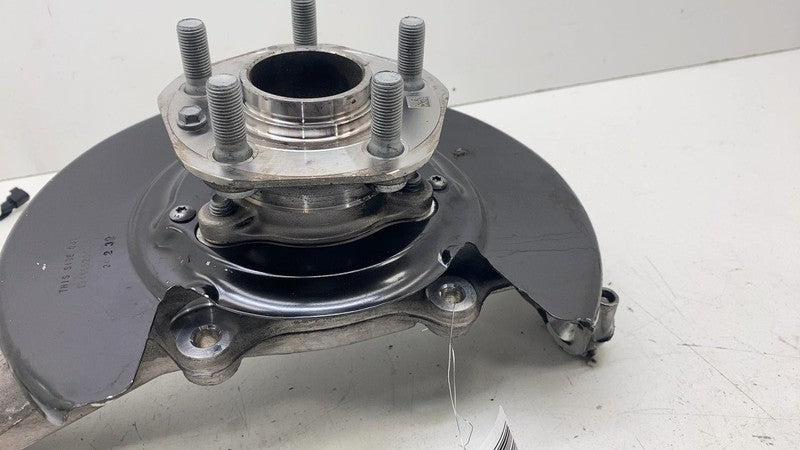 134431600E ⭕ 24-25 Model 3 Front Right Spindle Knuckle Wheel Hub & Dust Shield 1344316-00-E