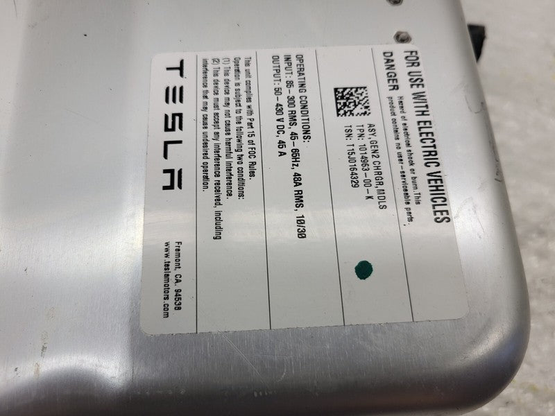 1014963 00 K ⭕ 12-15 Tesla Model S MS Onboard Charger Module Charging Unit Gen 2 1014963-00-K
