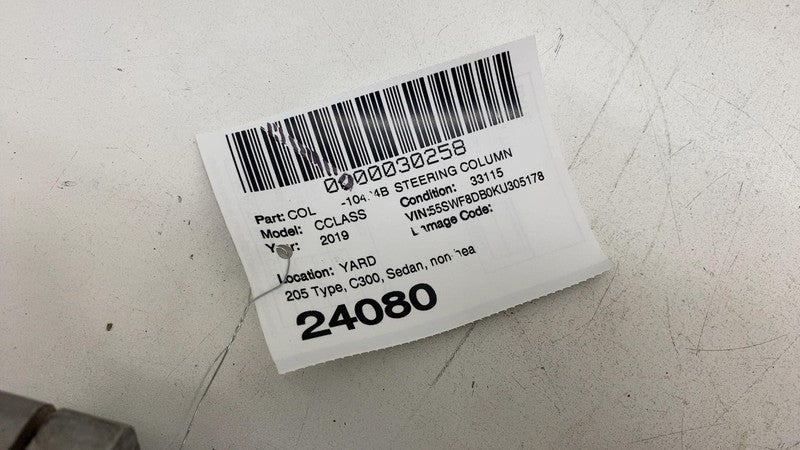A2054608701 ⭕ 19-22 Mercedes-Benz C-Class C300 W205 Power Steering Column w/ Rod A2054608701