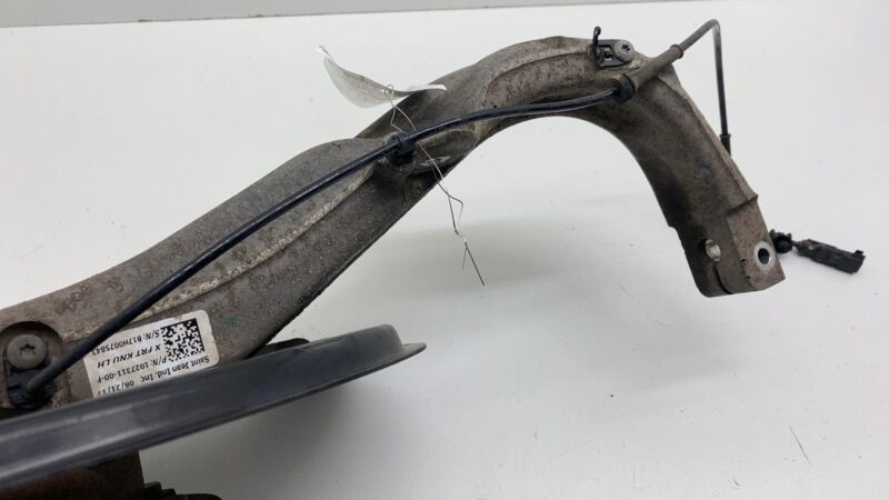 102731100F ⭕16-20 Model X Front Left Knee Knuckle w/ ABS Sensor & Rotor Shield 1027311-00-F