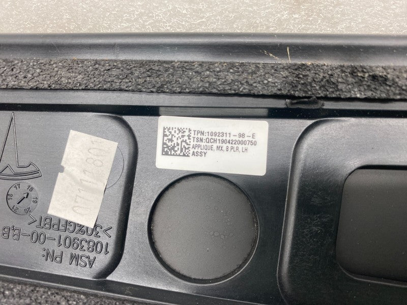 108390100B ⭕ 2016-2020 Tesla Model X B-Pillar Glass Applique & Camera Left LH 1092311-98-E