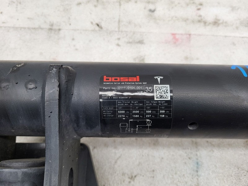 ⭕ 16-20 Model X Rear Trailer Tow Hitch with Adapter Reciever Module 10