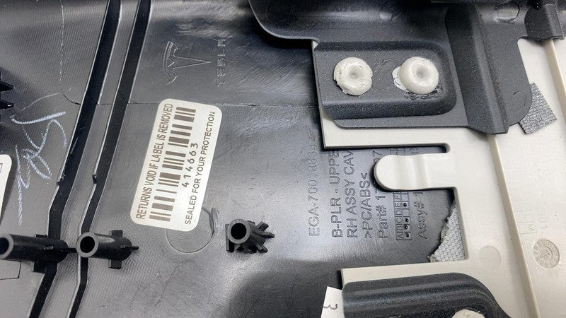 1732300-22-E ⭕ 24-25 Model 3 Passenger Upper B-Pillar Cover Trim Panel Right RH 1732300-22-E