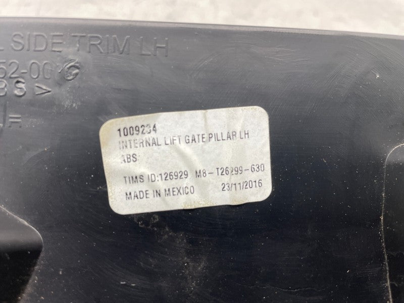 1009252-00-C ⭕12-20 Tesla Model S Rear Left Trunk Liftgate Side Trim Panel Cover 1009252-00-C