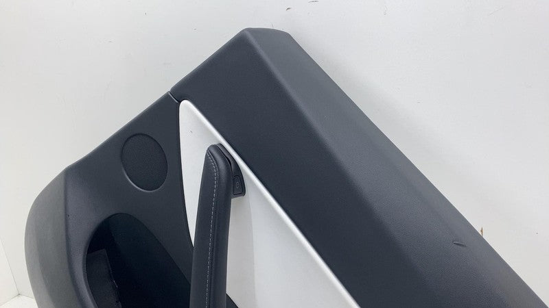 ⭕ 20-24 Tesla Model Y Rear Door Panel Trim Card Black Right -White 149