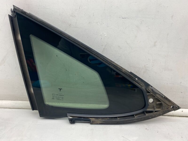 E6 43R-008010 2016-2021 Tesla Model S Rear Driver Side Quarter Window Glass Left LH 43R-008010