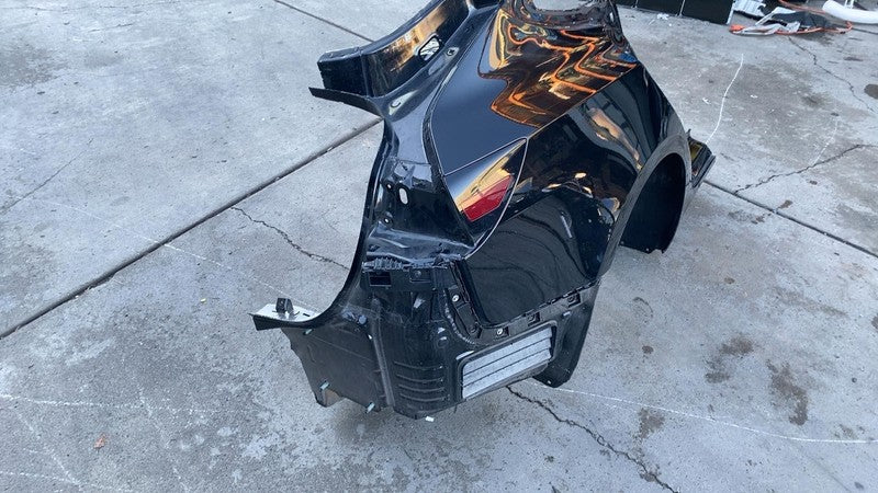 ⭕ 2021-2023 Tesla Model 3 Rear Right Quarter Panel Structural Cutout Black PBSB