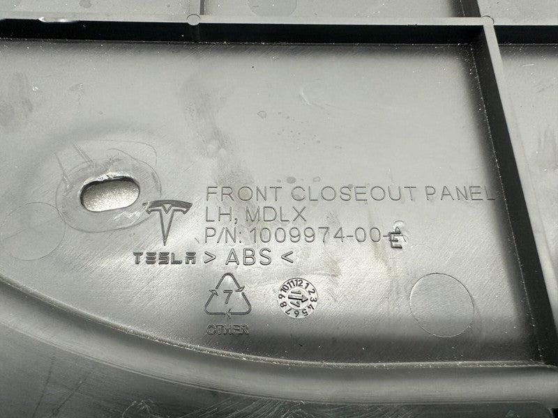 100997400E ⭕2016-2020 Model X Front Driver Side Door Inner Closeout Panel Left 1009974-00-E