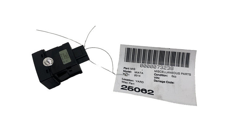 NH4266420 ⭕09-15 Mazda MX-5 Miata Passenger Right Heated Seat Switch Dash Insert NH4266420